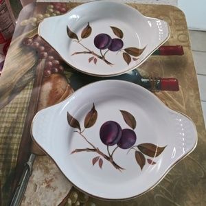 Royal worcester Other - Royal Worcester Evesham, Fireproof Round Dish 2 Royal worcester Other - Royal Worcester Evesham, Fireproof Round Dish 2